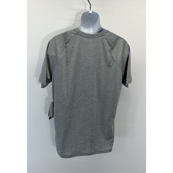 NWT Nike Swim Dri-FIT Hydroguard Men's Large Particle Grey S/S Shirt Rash Guard - Picture 6 of 9